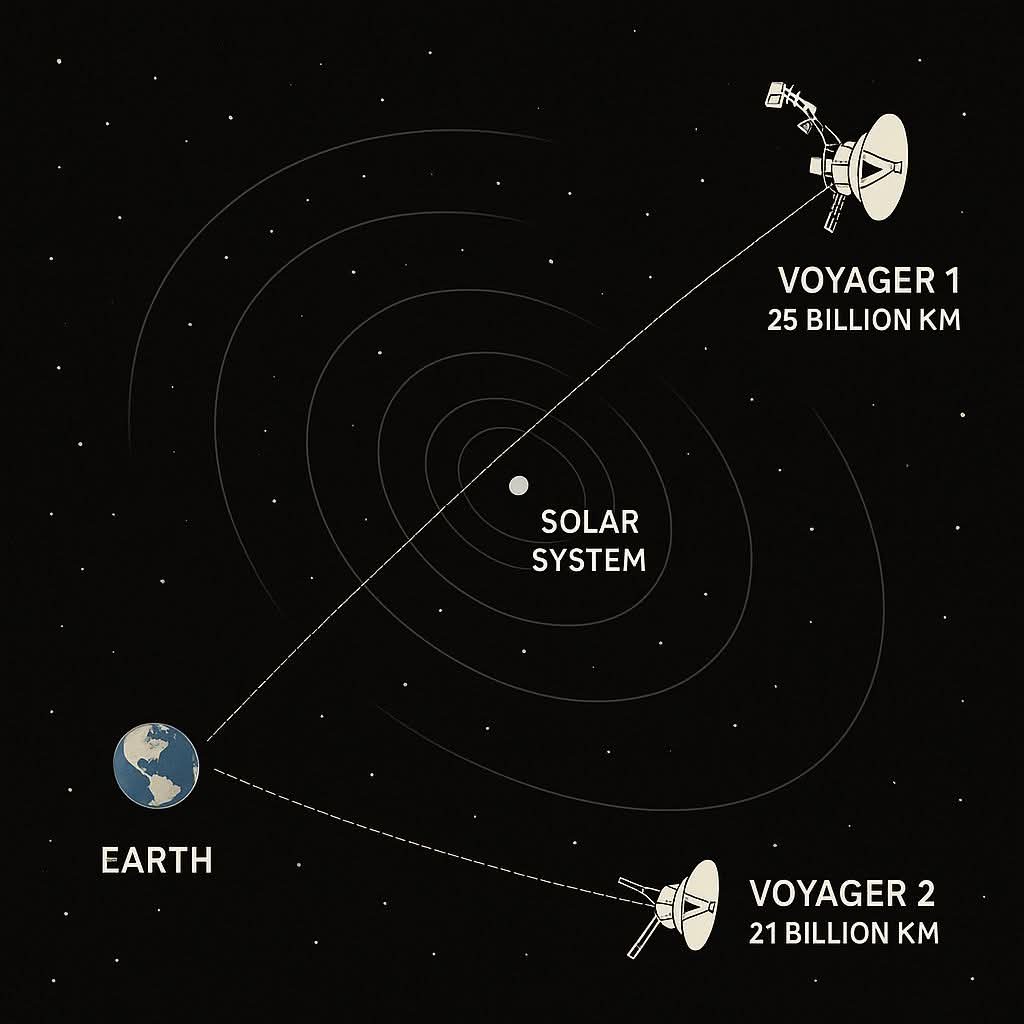 Πού βρίσκονται τώρα τα Voyager 1 και 2